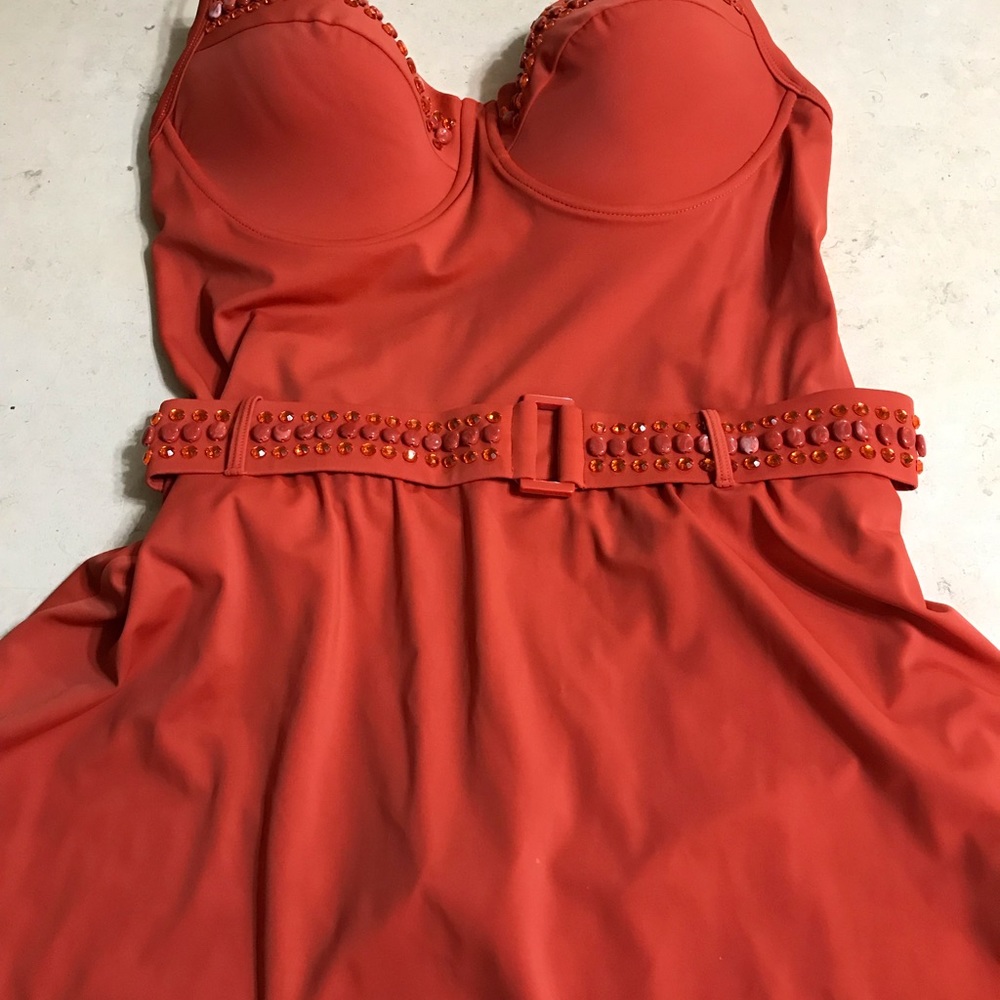 Super Cute Swim Dress 16 W new